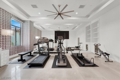 Welcome to a luxurious, single-level masterpiece nestled in the on Southern Highlands Golf Club in Nevada - for sale on GolfHomes.com, golf home, golf lot