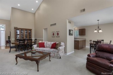 Beautifully maintained end-unit condo located on a cul-de-sac in on Beacon Hill Golf Club in Michigan - for sale on GolfHomes.com, golf home, golf lot