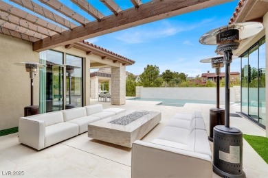 Welcome to a luxurious, single-level masterpiece nestled in the on Southern Highlands Golf Club in Nevada - for sale on GolfHomes.com, golf home, golf lot