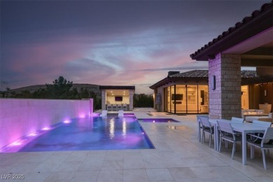 Welcome to a luxurious, single-level masterpiece nestled in the on Southern Highlands Golf Club in Nevada - for sale on GolfHomes.com, golf home, golf lot
