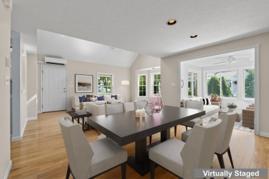 Experience easy living in this beautifully maintained 3-bedroom on Brunswick Golf Club in Maine - for sale on GolfHomes.com, golf home, golf lot