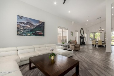 Rare remodeled floor plan*Custom front yard lush landscape temps on Bear Creek Golf Complex  in Arizona - for sale on GolfHomes.com, golf home, golf lot