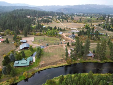 186 feet of stunning riverfront on the Middlefork of the Payette on Terrace Lakes Golf Resort in Idaho - for sale on GolfHomes.com, golf home, golf lot