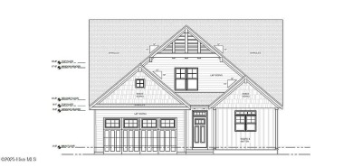 Coming Fall 2025--an exceptional new Lakefront home by Langbeen on The Lakes Country Club in North Carolina - for sale on GolfHomes.com, golf home, golf lot