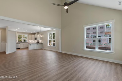 This exceptional new lakefront home by Langbeen Builders, Inc on The Lakes Country Club in North Carolina - for sale on GolfHomes.com, golf home, golf lot