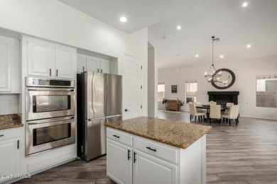 Rare remodeled floor plan*Custom front yard lush landscape temps on Bear Creek Golf Complex  in Arizona - for sale on GolfHomes.com, golf home, golf lot