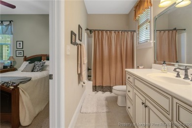 Elegance and craftsmanship greet you from the moment you step on Anderson Creek Golf Club in North Carolina - for sale on GolfHomes.com, golf home, golf lot