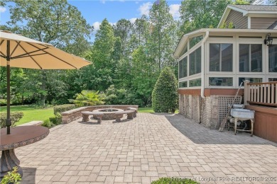 Elegance and craftsmanship greet you from the moment you step on Anderson Creek Golf Club in North Carolina - for sale on GolfHomes.com, golf home, golf lot