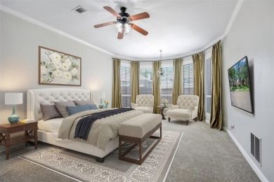Gorgeous 2-Story South-facing home on a Tree-Filled Lot! Step on Plantation Golf Course in Texas - for sale on GolfHomes.com, golf home, golf lot