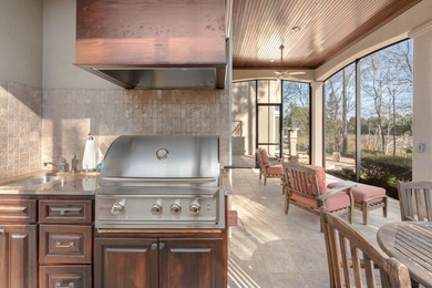 This distinguished custom-built residence is situated within the on Sandestin Golf and Beach Resort - Raven in Florida - for sale on GolfHomes.com, golf home, golf lot