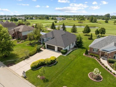 Spectacular, CUSTOM built RANCH home that is situated on a on Broken Arrow Golf Club in Illinois - for sale on GolfHomes.com, golf home, golf lot