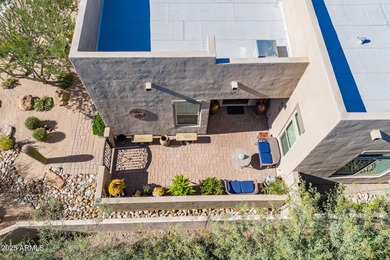 Modern desert luxury awaits in this 2BR, 3BA, flex room on The Boulders Resort Golf Club in Arizona - for sale on GolfHomes.com, golf home, golf lot