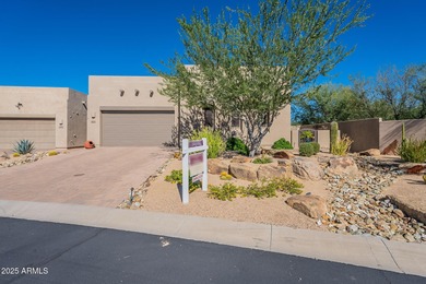 Modern desert luxury awaits in this 2BR, 3BA, flex room on The Boulders Resort Golf Club in Arizona - for sale on GolfHomes.com, golf home, golf lot