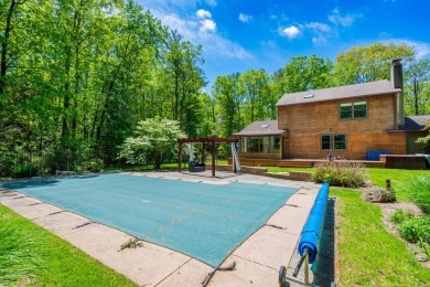 Looking for Country Charm with MODERN updates? This cedar clad on Indian Mountain Golf Course in Pennsylvania - for sale on GolfHomes.com, golf home, golf lot