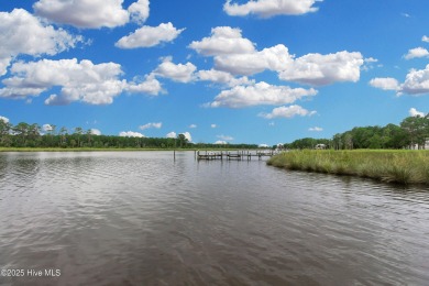 Build your dream home on this incredible waterfront lot located on Harbour Point Golf Club in North Carolina - for sale on GolfHomes.com, golf home, golf lot