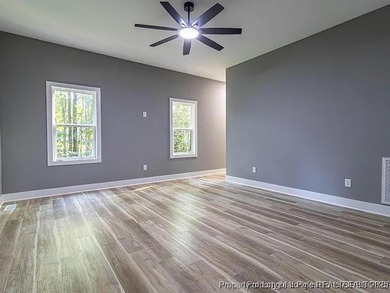 Come see this brand-new 3-bed, 2-bath custom home inside the on Carolina Trace Country Club in North Carolina - for sale on GolfHomes.com, golf home, golf lot