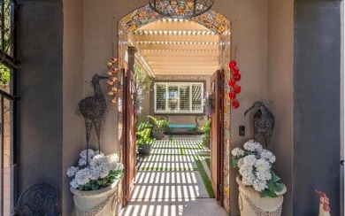 Resort style living in this exquisite Spanish style oasis on Monterey Country Club in California - for sale on GolfHomes.com, golf home, golf lot