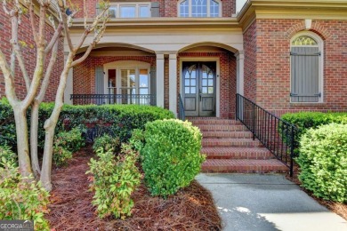 Stunning 5 bed/5.5 bath MASTER-ON-MAIN, 4-side BRICK home with on Laurel Springs Golf Club in Georgia - for sale on GolfHomes.com, golf home, golf lot