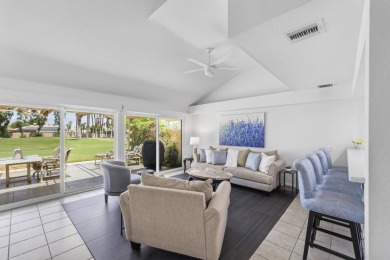 Set along the 12th fairway with views of the 13th tee and nearby on Woodhaven Country Club in California - for sale on GolfHomes.com, golf home, golf lot