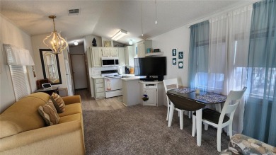 UPDATED SINGLE WIDE MOBILE HOME IN ACTIVE 55+ COMMUNITY! Stay on River Run Golf Links in Florida - for sale on GolfHomes.com, golf home, golf lot