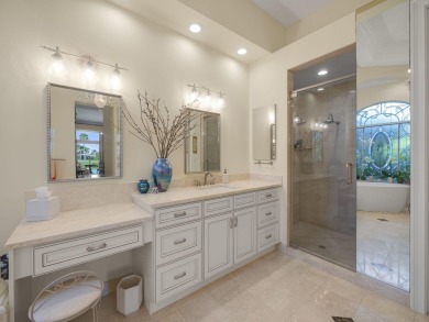 THIS GRACIOUS CUSTOM HOME HAS A GOLF MEMBERSHIP, GOLF AND LAKE on BallenIsles Golf and Country Club in Florida - for sale on GolfHomes.com, golf home, golf lot