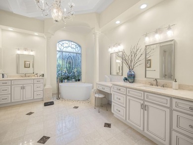 THIS GRACIOUS CUSTOM HOME HAS A GOLF MEMBERSHIP, GOLF AND LAKE on BallenIsles Golf and Country Club in Florida - for sale on GolfHomes.com, golf home, golf lot