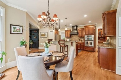 This exquisite Traditional Craftsman home rests near the end of on Traditions of Braselton Golf Club in Georgia - for sale on GolfHomes.com, golf home, golf lot
