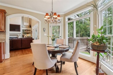 This exquisite Traditional Craftsman home rests near the end of on Traditions of Braselton Golf Club in Georgia - for sale on GolfHomes.com, golf home, golf lot