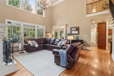This exquisite Traditional Craftsman home rests near the end of on Traditions of Braselton Golf Club in Georgia - for sale on GolfHomes.com, golf home, golf lot