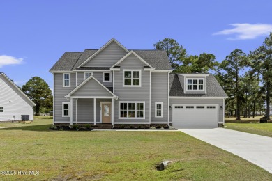 Beautiful new construction home located on the 8th hole of Rock on Rock Creek Country Club in North Carolina - for sale on GolfHomes.com, golf home, golf lot