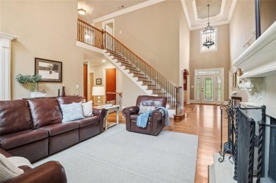 This exquisite Traditional Craftsman home rests near the end of on Traditions of Braselton Golf Club in Georgia - for sale on GolfHomes.com, golf home, golf lot