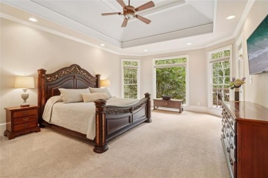 This exquisite Traditional Craftsman home rests near the end of on Traditions of Braselton Golf Club in Georgia - for sale on GolfHomes.com, golf home, golf lot