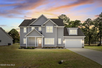 Beautiful new construction home located on the 8th hole of Rock on Rock Creek Country Club in North Carolina - for sale on GolfHomes.com, golf home, golf lot
