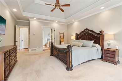 This exquisite Traditional Craftsman home rests near the end of on Traditions of Braselton Golf Club in Georgia - for sale on GolfHomes.com, golf home, golf lot