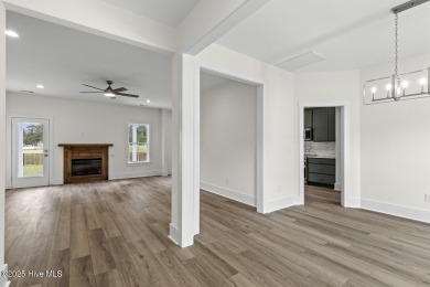 Beautiful new construction home located on the 8th hole of Rock on Rock Creek Country Club in North Carolina - for sale on GolfHomes.com, golf home, golf lot