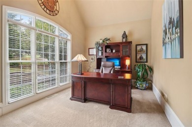 This exquisite Traditional Craftsman home rests near the end of on Traditions of Braselton Golf Club in Georgia - for sale on GolfHomes.com, golf home, golf lot