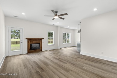 Beautiful new construction home located on the 8th hole of Rock on Rock Creek Country Club in North Carolina - for sale on GolfHomes.com, golf home, golf lot