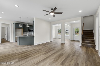 Beautiful new construction home located on the 8th hole of Rock on Rock Creek Country Club in North Carolina - for sale on GolfHomes.com, golf home, golf lot