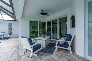 2023-built waterfront masterpiece in the highly sought-after on Saint Andrews South Golf Club in Florida - for sale on GolfHomes.com, golf home, golf lot