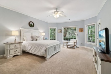 This exquisite Traditional Craftsman home rests near the end of on Traditions of Braselton Golf Club in Georgia - for sale on GolfHomes.com, golf home, golf lot
