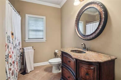 This exquisite Traditional Craftsman home rests near the end of on Traditions of Braselton Golf Club in Georgia - for sale on GolfHomes.com, golf home, golf lot