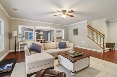 This exquisite Traditional Craftsman home rests near the end of on Traditions of Braselton Golf Club in Georgia - for sale on GolfHomes.com, golf home, golf lot