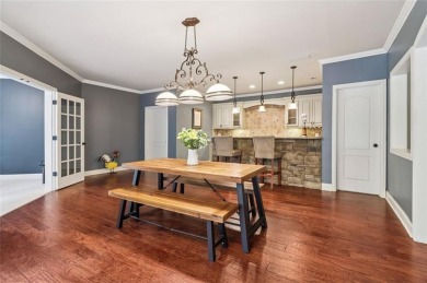 This exquisite Traditional Craftsman home rests near the end of on Traditions of Braselton Golf Club in Georgia - for sale on GolfHomes.com, golf home, golf lot