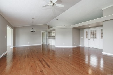 Located on Coronado #16, the view is from the tee to the green on Coronado Golf Course in Arkansas - for sale on GolfHomes.com, golf home, golf lot