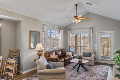 Discover luxury living in this beautifully remodeled 2-bedroom on Ledgestone Country Club and Golf Course in Missouri - for sale on GolfHomes.com, golf home, golf lot