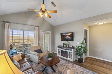 Discover luxury living in this beautifully remodeled 2-bedroom on Ledgestone Country Club and Golf Course in Missouri - for sale on GolfHomes.com, golf home, golf lot