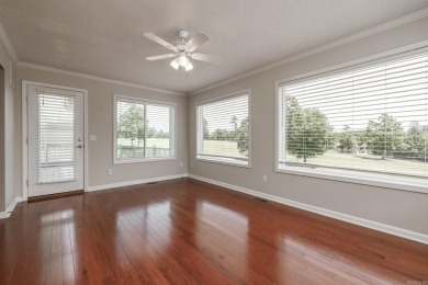 Located on Coronado #16, the view is from the tee to the green on Coronado Golf Course in Arkansas - for sale on GolfHomes.com, golf home, golf lot