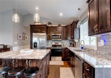 This home shines from the moment you walk into the bright and on New Prague Golf Club in Minnesota - for sale on GolfHomes.com, golf home, golf lot
