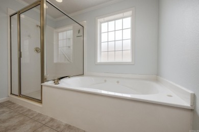 Located on Coronado #16, the view is from the tee to the green on Coronado Golf Course in Arkansas - for sale on GolfHomes.com, golf home, golf lot