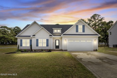 New construction on the 8th hole at Rock Creek! This home offers on Rock Creek Country Club in North Carolina - for sale on GolfHomes.com, golf home, golf lot
